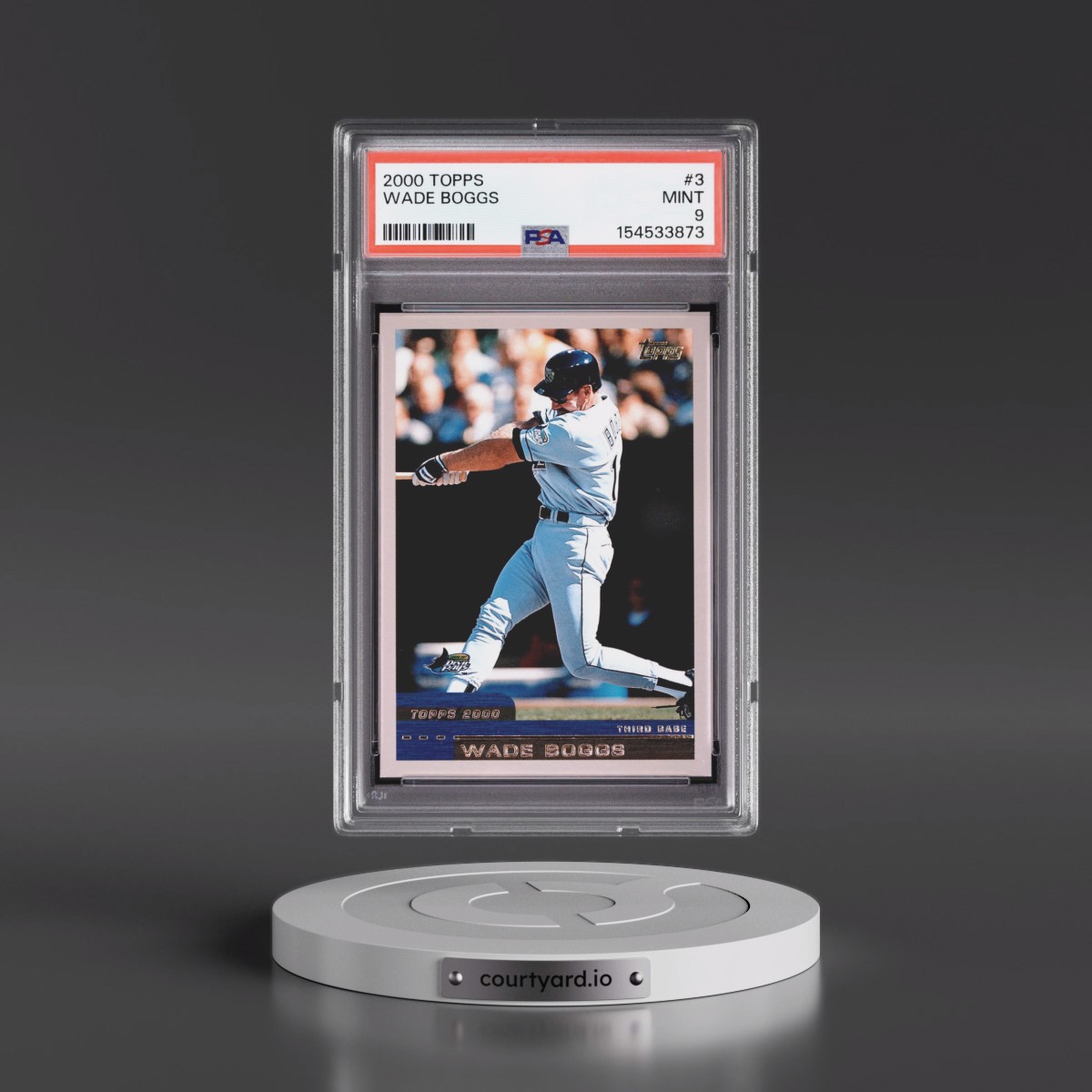 2000 Wade Boggs - Baseball Topps PSA 9 MINT